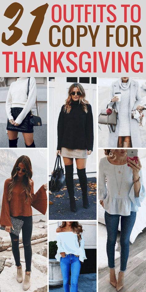 30 OUTFITS TO COPY FOR THIS YEARS THANKSGIVING - By Sophia Lee Winter Outfits For Moms Over 30, Thanksgiving Outfits For Hot Weather, Thanksgiving Outfit Hot Weather, Thanksgiving Party Outfit Women, Womens Thanksgiving Outfit, Thanksgiving Style Outfits, Mom Holiday Outfit, Cute Thanksgiving Outfits For Women, Thanksgiving Looks Outfits