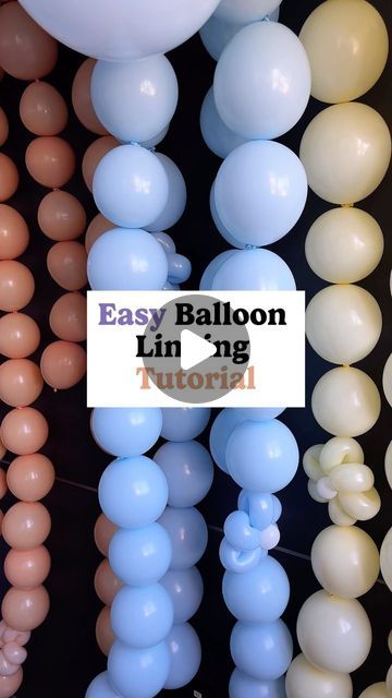 House of Party on Instagram: "🎈 Balloon DIY Time! 🎈   Want to create stunning linking balloons? Just follow these easy steps: 1️⃣ Inflate two balloons and tie them together. 2️⃣ Trim the balloon necks for a neat look. 3️⃣ Use glue dots to securely link the balloons together. Keep linking until you’ve got a chain as long as you need!  #balloontutorial #linkingballoons #howto #howtoballoons #balloons #balloondecoration #balloontipsandtricks #houseofpartyco" How To Link Balloons Together, Long Balloons Decoration, Diy Balloon Arch Stand, Chain Balloons, Linking Balloons, Balloon Tips, Link Balloons, Party Balloons Diy, Birthday Decorations Kids