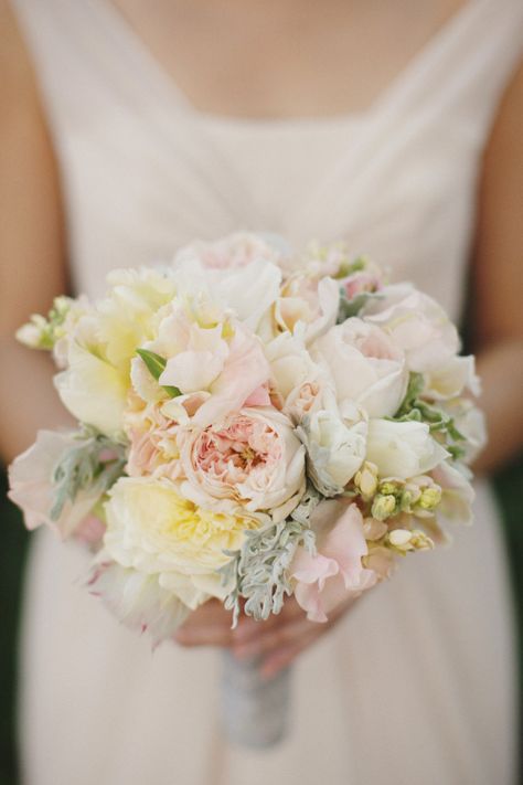 Pale Pink and Yellow Bouquet | photography by http://thismodernromance.com | floral design by http://nancyliuchin.com/ Bouquet Photography, Peony Bouquet Wedding, Pastel Bouquet, Yellow Bouquets, Sonoma Wedding, Boda Mexicana, Peony Wedding, Pink Bouquet, Yellow Wedding