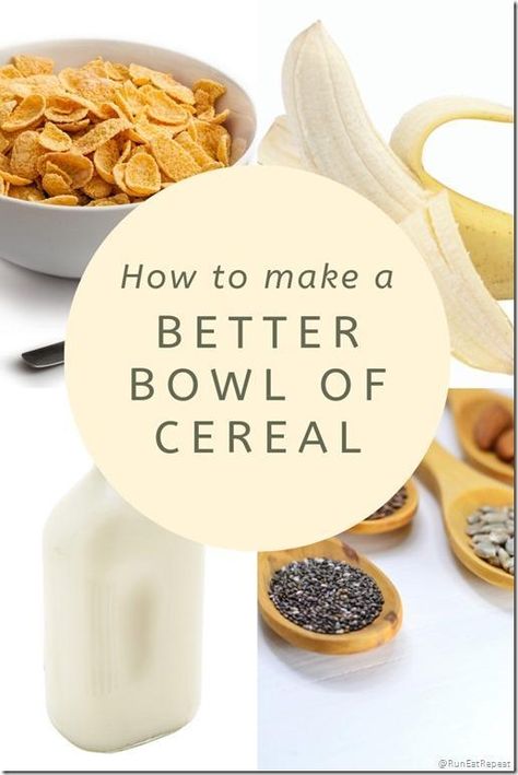 How To Make A Better Bowl of Cereal Healthy Breakfast Tips! Healthy Cereal Bowl, Balanced Breakfast Ideas, Healthy Breakfast Cereal, How To Make Cereal, Cereal Healthy, Cereal Diet, Snack To Make, Fast Breakfast, Best Cereal