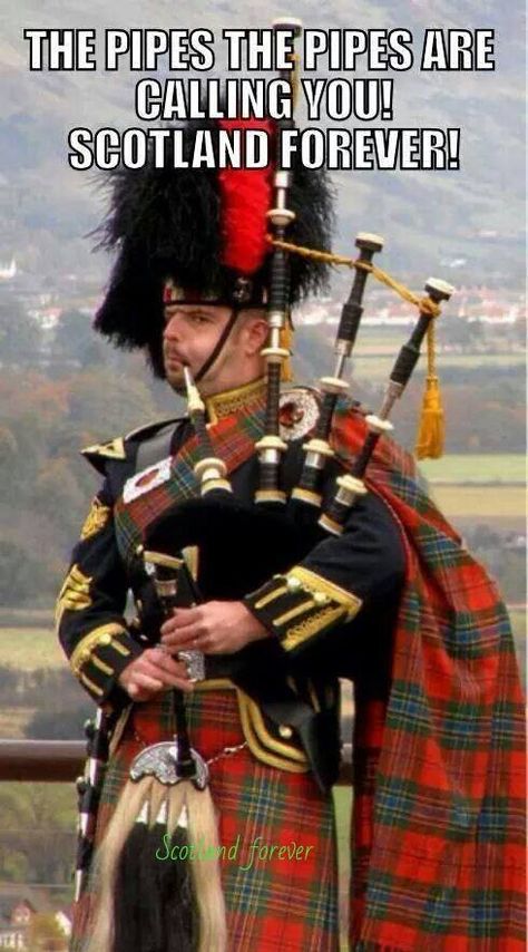 The pipes, the pipes are calling you! Scotland Men, Scottish Bagpipes, Stirling Castle, Great Scot, Scotland Forever, Men In Kilts, Humphrey Bogart, Bagpipes, England And Scotland