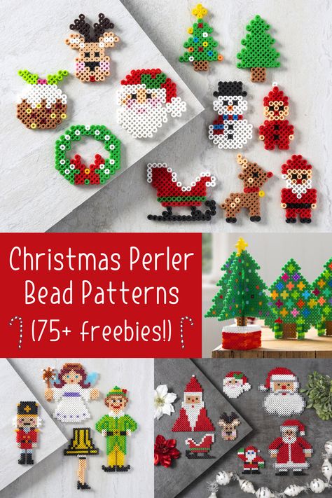 Melting Beads Christmas Ornaments, Melt Beads Christmas Ornaments, Perler Bead Christmas Patterns Free, Melty Beads Christmas Patterns, Perler Bead Patterns Christmas Ornaments, Peeler Bead Christmas Patterns, Reindeer Perler Bead Patterns, Gingerbread Perler Bead Patterns, Melty Bead Ornaments