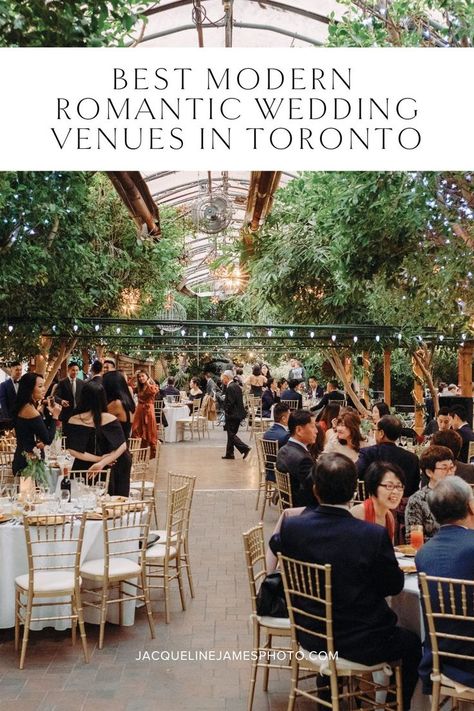 Modern Romantic Wedding, Romantic Wedding Venue, Toronto City, Wedding Venue Decorations, Beautiful Wedding Venues, Toronto Wedding, City Wedding, Wedding Locations, Fun Wedding