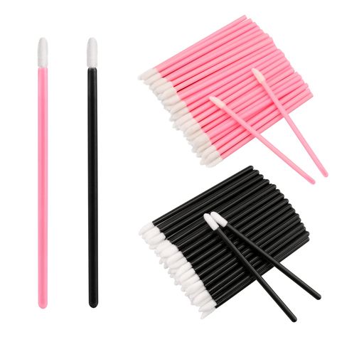 PRICES MAY VARY. Package & Size: 200PCS disposable lip brushes, enough quantity for you to use and change. The lip wands are 3.54''/9cm long, the cotton brush head is 0.47''/1.2cm, easily suited for your daily needs and perfect for lip gloss or lipstick Premium Material: The Lip Brush is composed of high-quality plastic handle and cotton brush, the soft bristles smoothly cover the original lip color and are perfect for outlining lips without damaging the skin Portable Design: With a lightweight Brush Png, Lip Brushes, Lipstick Brush, Lipstick Gloss, Tool Kits, Makeup Tool, Baby Kit, Gloss Lipstick, Lip Brush