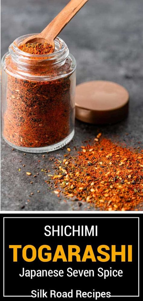 Togarashi is a traditional Japanese spice blend brimming with spicy, savory, aromatic, and fruity flavors. Try this versatile blend today! Togarashi Seasoning, Seven Spice, Japanese Seasoning, Farmhouse Food, Japanese Spices, Shichimi Togarashi, Sauce Pesto, Homemade Seasoning, Homemade Spice Mix