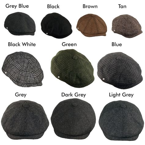 HARRIS TWEED Newsboy Hats Men Bakerboy Tweed Wool Hat 8 Panel Cap Irish Flat Caps Cashmere Herringbone Peaky Blinders Hat Merino Wool - Etsy Greece Bakerboy Hat, Peaky Blinders Hat, Mens Newsboy Hat, Flat Caps, Man Dressing Style, Cotton Hat, Leather Hats, News Boy Hat, Newsboy Cap