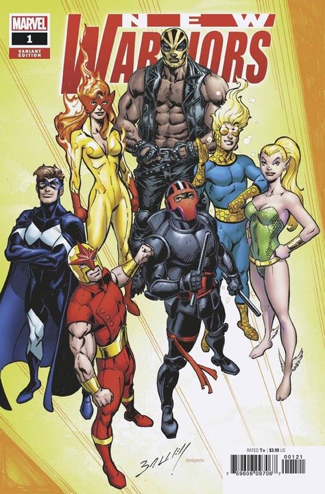 Marvel New Warriors, New Warriors Marvel, Firestar Marvel, Richard Rider, Marvel Heroes Comics, Wolverine Artwork, New Superheroes, Mark Bagley, Marvel And Dc Characters