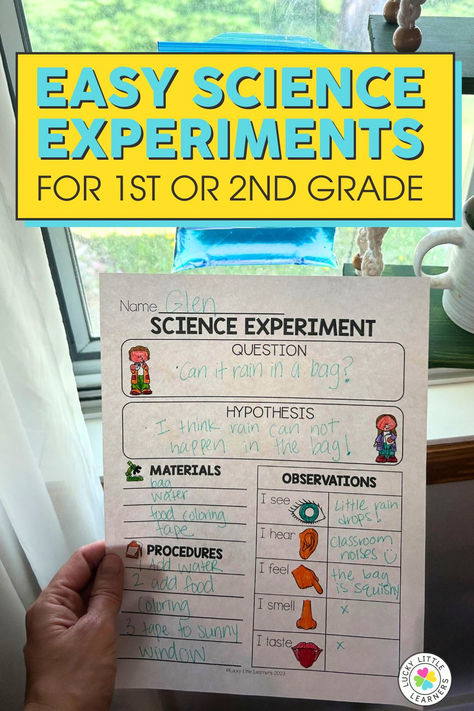 Looking for engaging and simple science experiments for 1st and 2nd graders? Our blog post offers easy-to-follow activities that will spark curiosity and encourage hands-on learning. Perfect for classroom or home use, these fun science experiments make learning exciting and educational. Dive into these easy science activities and inspire young minds today! Fun Science For First Grade, Science Experiment 2nd Grade, Science Experiments For Second Grade, Science Experiment For 2nd Grade, Science Activities For 2nd Grade, Science Projects 2nd Grade, Science Experiments For First Grade, Grade 3 Science Experiments, 1st Grade Science Activities