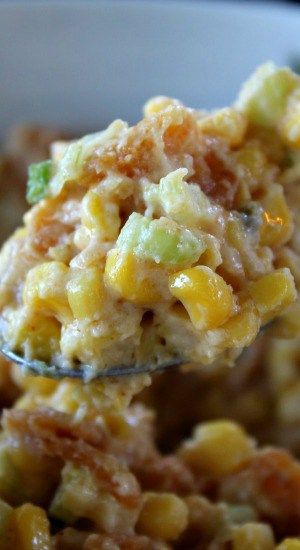 Hot Corn Salad Hot Corn Salad, Corn Sour Cream, Corn Recipes Side Dishes, Hot Corn, Delicious Appetizers, Corn Dishes, Corn Salad Recipes, Sock Dolls, Interesting Recipes