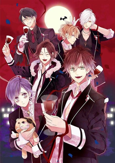 Diabolik Lovers Diabolik Lovers Ayato, Diabolik Lovers Wallpaper, Ayato Sakamaki, Yandere Boy, Vampire Boy, Anime Poster, Maid Sama, Kimi Ni Todoke, Shugo Chara