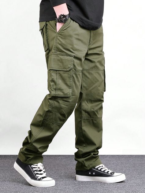 Army green pants