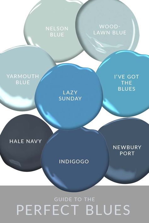 Blue House Accent Colors, Sophisticated Blue Paint Colors, Lowes Paint Colors Blue, Perfect Blue Paint Color, Beach Blue Paint Colors, Colors That Go With Baby Blue, Country Blue Paint Colors, Nautical Blue Paint Colors, Medium Blue Paint Colors