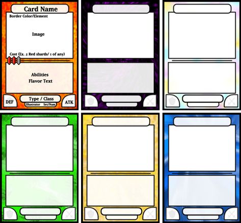 Trading Card Game Template - FREE DOWNLOAD Card Game Template, Game Card Template, Pokemon Card Template, Baseball Card Template, Mystery Island, Middle Childhood, Trading Card Template, Game Card Design, Game Template