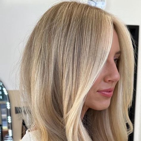 SoCal Hair | Custom Blondes + Hand-tied Extensions | side views ⚡️ • • • • • • • • • • • • • • • • • • • • #balayage #balayagehighlights #babylights #highlights #balayagehair #curlyhair #hair... | Instagram Blonde Hair Babylights, Baby Lights Hair Blonde, Babylights Blonde, Babylights Highlights, Light Blonde Balayage, Blonde Babylights, Baby Blonde Hair, Reverse Balayage, Baby Blonde