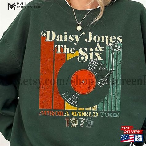 Daisy Jones And The Six Shirt Aurora World Tour 2024 T-Shirt Classic Check more at https://musictrendingtees.com/product/daisy-jones-and-the-six-shirt-aurora-world-tour-2024-t-shirt-classic/ Daisy Jones And The Six, Daisy Jones, World Tour, Aurora, Daisy, T Shirt