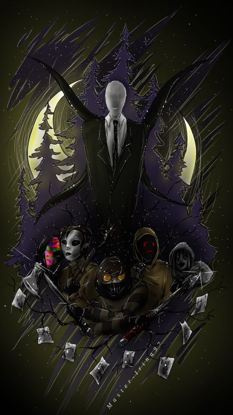 Slenderman Proxy, Creepypasta Wallpaper, All Creepypasta Characters, Creepypasta Slenderman, Scary Creepypasta, Creepypasta Proxy, Creepy Pasta Family, Creepypasta Funny, Ticci Toby