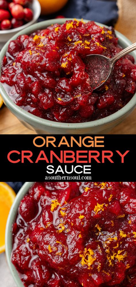 Orange Cranberry Sauce