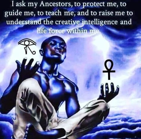 Ancestors Quotes, Kemetic Spirituality, Black Consciousness, African Spirituality, Black Knowledge, African History, Spiritual Wisdom, Black Man, Spiritual Healing