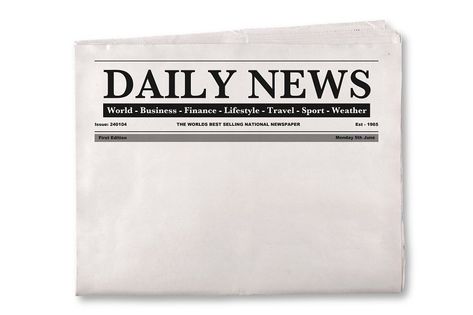 Headline Template, Blank Newspaper, Newspaper Pictures, Paper Snowflake Designs, Newspaper Template, Newspaper Headlines, Newspaper Design, Headline News, Daily Newspaper