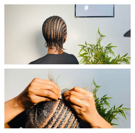 Step by step cornrows tutorial Cornrow Tutorial Step By Step, How To Cornrow Hair, Diy Cornrows, Cornrow Tutorial, How To Cornrow, Hair Step By Step, How To Braid, Curly Girl Hairstyles, Cornrow