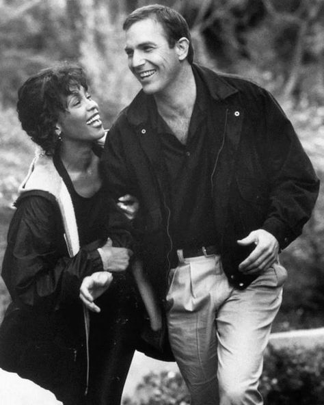 Historic Pictures’s Instagram profile post: “Whitney Houston and Kevin Costner. "The Bodyguard." 1992.” The Bodyguard 1992, The Bodyguard Movie, Whitney Houston Pictures, The Bodyguard, Ingmar Bergman, Septième Art, Property Brothers, Worst Movies, Kevin Costner