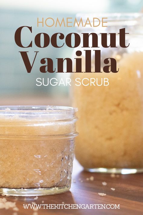 Coconut Oil Lip Scrub, Scrub Diy Exfoliating, Lip Scrub Diy Recipes, Diy Lush Lip Scrub, Vanilla Brown Sugar Scrub, Coconut Lip Scrub, Scrub Ideas, Watermelon Lip Scrub, Honey Lip Scrub