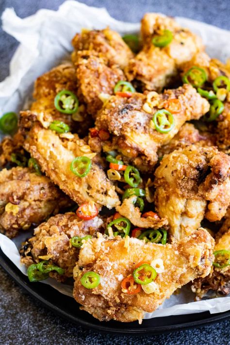 Chinese Salt And Pepper Chicken, Salt And Pepper Chicken Wings, Pepper Chicken Wings, Chicken Shawarma Recipe, Shawarma Recipe, Salt And Pepper Chicken, Chicken Wings Recipe, Wings Recipe, Pepper Chicken