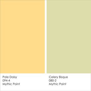 Green Paint Combinations, Apartment Color Palette, Pale Yellow Walls, Green Exterior Paints, Yellow Color Combinations, Wall Color Combination, Yellow Palette, Paint Color Ideas, Paint Combinations