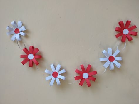 Easy Diy Wall Hanging, Bike Decorations, Independence Day Decoration, 17 Agustus, School Creative, Abstract Art Diy, Diy Paper Crafts Decoration, Kraf Diy, Art Activities For Kids