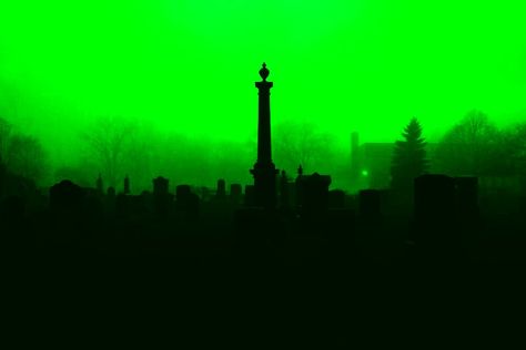 Neon Green Snake Aesthetic, Green Graveyard Aesthetic, Creepy Green Aesthetic, Green Goth Aesthetic, Necromancy Aesthetic, Graveyard Aesthetic, Neon Graveyard, Edgy Boy, Dark Void