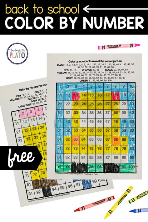 100 Number Chart, Free Math Centers, Math Fact Games, Free Math Printables, Playdough To Plato, Teaching Counting, Number Chart, Math Centers Kindergarten, Mystery Pictures