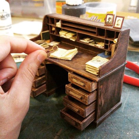 Diy Photo Studio, Miniature Photography, Mini Craft, Miniature Rooms, Miniature Diy, Miniature Houses, Miniature Crafts, Mini Things, Miniature House