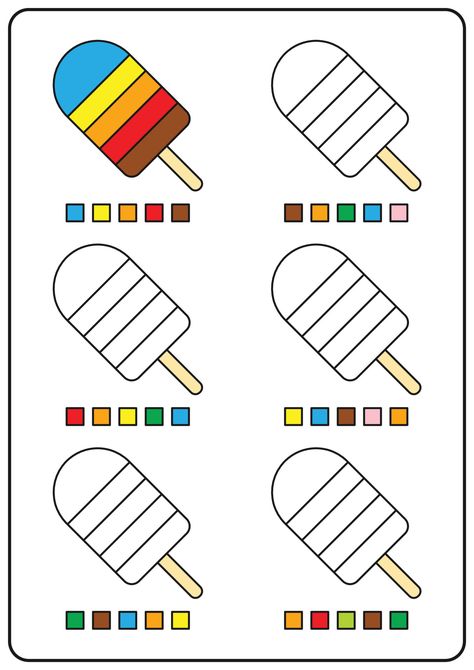 Colors Activity For Preschool, Educational Games For Children, Learning Colors For Kids, Colorful Objects, Preschool Activities Printable, Kids Worksheet, Maluchy Montessori, Games For Children, Kids Worksheets Preschool