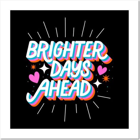 Positivity Posters, Hand Lettering Design, Positivity Stickers, Brighter Days, Great Nails, Kevin Durant, Screen Savers, Lettering Design, Wallpaper Quotes