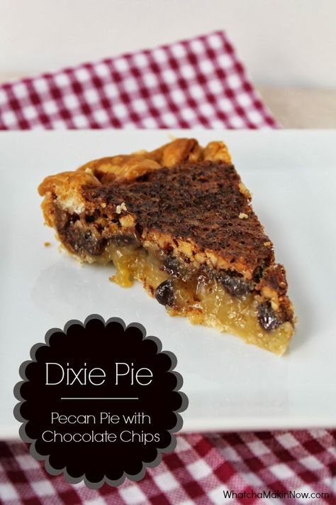 Dixie Pie Recipe, Dixie Pie, Pecan Deserts, Chocolate Fall Desserts, Thanksgiving Snoopy, Best Pecan Pie, Chocolate Pecan Pie, Homemade Sweets, Pecan Pie Recipe