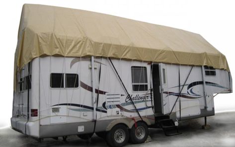 Rv Carports, Porch Kits, Vinyl Pergola, Screened In Deck, Rv Cover, Travel Trailer Camping, Rv Maintenance, Rv Makeover, Diy Rv