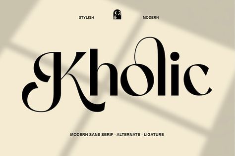 Kholic is a special modern stylistic style font. Made with accurate accuracy with beautiful curves. With alternative characters and ligatures that make your work very special. It is perfect for branding design, logos, greeting cards, title packaging. and other designs. Immediately use our fonts to make your work even more amazing. Kholic is also included […] Get your free download of the Kholic Font now at FreeFontDL - Free Font Download! Logo Fonts Free, Free Typography Fonts, Typography Logo Fonts, Best Fonts For Logos, Typography Tutorial, Modern Fonts Free, Typography Design Inspiration, Business Fonts, Modern Sans Serif Fonts