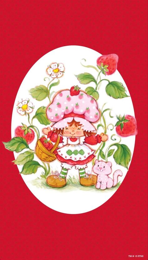 Strawberry Shortcake Wallpaper, Strawberry Shortcake Cartoon, Cartoons 80s 90s, Strawberry Shortcake Characters, New Wallpapers, Vintage Strawberry Shortcake, Kid Character, Wallpapers Iphone, Flower Phone Wallpaper