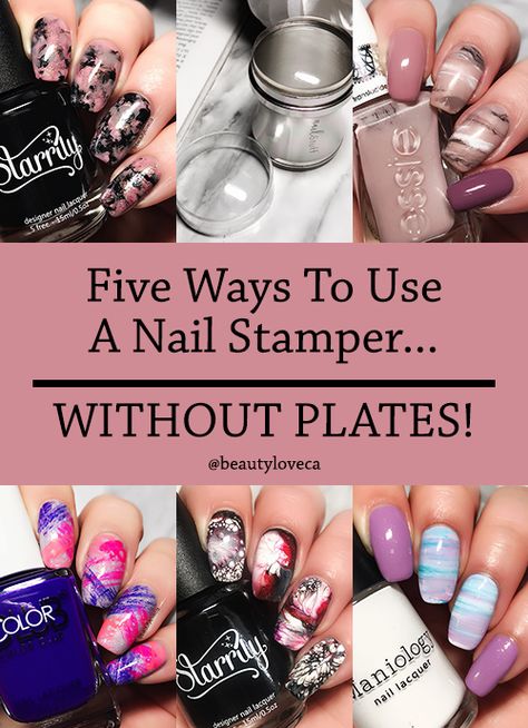 Nail Art Jelly Stamp, Diy Nail Stamper, Dry Brush Nail Art, Gel Moment Nails Art Designs, Nail Stamper Ideas, Stamped Nails Ideas, Nail Stamping Ideas Tutorials, Maniology Stamping Ideas, Az Nails