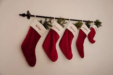 Stocking Stand, Stocking Hangers, Christmas Hope, Hanging Christmas Stockings, Christmas Stocking Hangers, Decorate Christmas, Diy Stockings, Christmas Apartment, Jesus Birthday