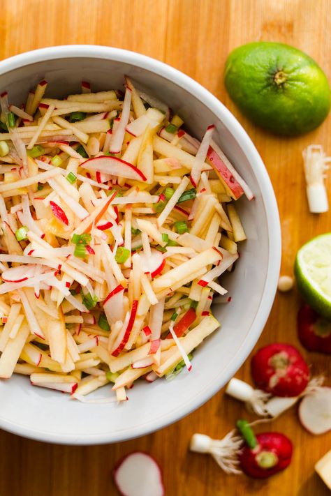 Ww Vegetarian, Radish Slaw, Broccoli Slaw Salad, Leftover Potatoes, Sweet Potato Tacos, Apple Slaw, Potato Tacos, Broccoli Slaw, Favorite Cookbooks