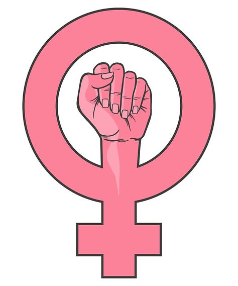 Female character Female Gender Sign, Gender Signs, Feminist Symbol, Feminist Women, Womens Month, 6 Month Old Baby, Cool Backgrounds Wallpapers, Power Symbol, Power Girl