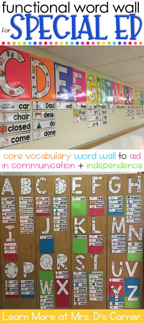 Reading Conference Forms, Word Wall Ideas, Vocabulary Word Walls, Core Vocabulary, Word Walls, Spelling Practice, Teaching Special Education, 21st Century Skills, First Year Teachers