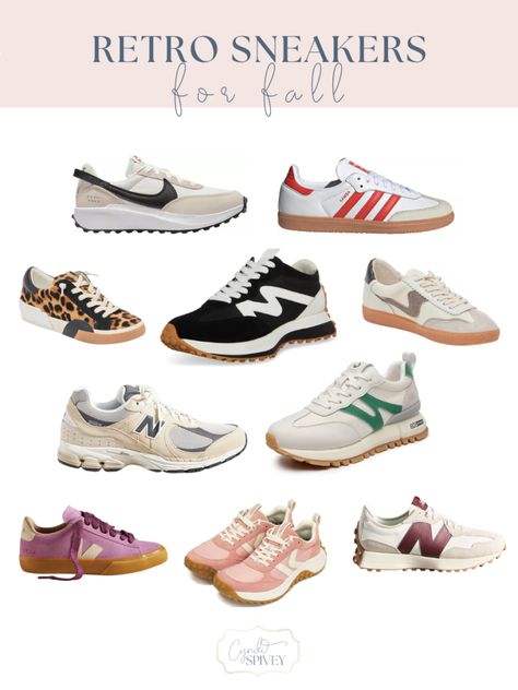 Cutest Retro Sneakers for Women to Wear Fall 2024 New Sneakers 2024, Fall Sneakers Women, Fall 2024 Sneaker Trends, Women’s Shoe Trends Fall 2024, Sneakers Fall 2024, Trending Sneakers 2024, Fall Sneakers 2024, Womens Sneakers 2024, Fall Shoes 2024 Women