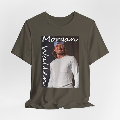 Morgan Wallen, Neat Style, Leisure Wear, Shirt Price, Jersey Shorts, Lightweight Fabric, Semi Formal, Crew Neckline, Fall In Love