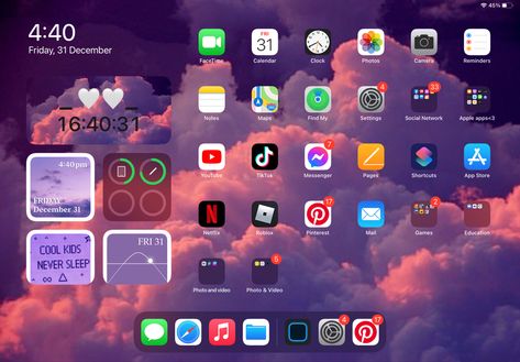 Wallpaper Ipad Mini, Ipad Mini Wallpaper, Ipad Lockscreen, Apple Aesthetic, Apple Gadgets, Ipad Stuff, Aesthetic Ipad, N Netflix, Apple Apps