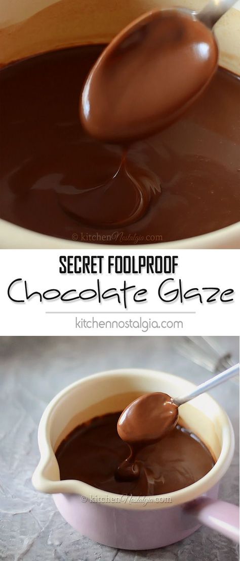 Chocolate Glaze For Cookies, Flavored Glaze Icing, How To Make Chocolate Glaze, Chocolate Icing For Cookies, Donut Chocolate Glaze, Chocolate Glaze Icing, Chocolate Glaze Frosting, Chocolate Donut Glaze, Glaze Icing Recipe