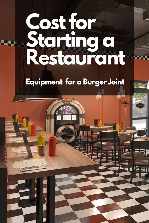 House To Restaurant, Restaurant Tips And Tricks, Burger Business Ideas, Starting A Restaurant Business, Burger Shop Ideas, How To Start A Restaurant, Eatery Interior Design, Small Fast Food Design, Fast Food Restaurant Design Small