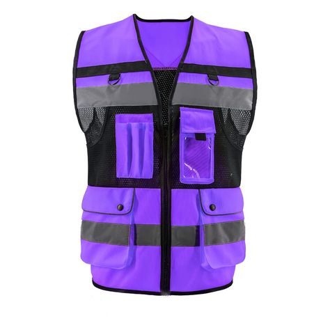 PRICES MAY VARY. ▲MATERIAL: The Hi Vis Safety Vest is made of 100% polyester mesh and knitted fabric, lightweight, breathable, comfortable and durable. ▲BE SAFE: This reflective security vest has multiple 2" high reflective tapes covering the shoulders, chest, waist and back of construction work vest, and meet ANSI/ISEA 107-2020 Class 2 standard to provide 360° protection for those working or carrying out outdoor activities at night or in low light conditions. ▲MULTI-POCKETS: Our safety vest for Work Apparel, Work Vest, Vest For Men, Reflective Vest, Safety Vest, Construction Work, Green And Khaki, Low Light, Black Mesh