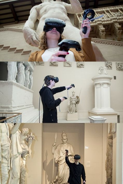 Virtual Reality Architecture, Virtual Reality Art, Virtual Museum, Architecture Design Concept, Digital Frame, Arts Award, Museum Of Fine Arts, British Museum, Design Concept